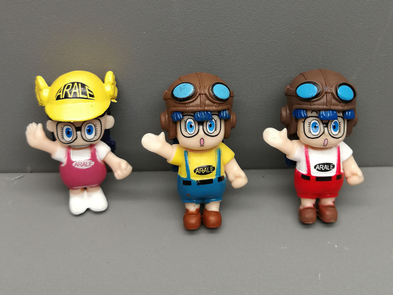 3款I(lǐng)Q博士阿拉蕾手辦 DIY小清新微景觀(guān)公仔